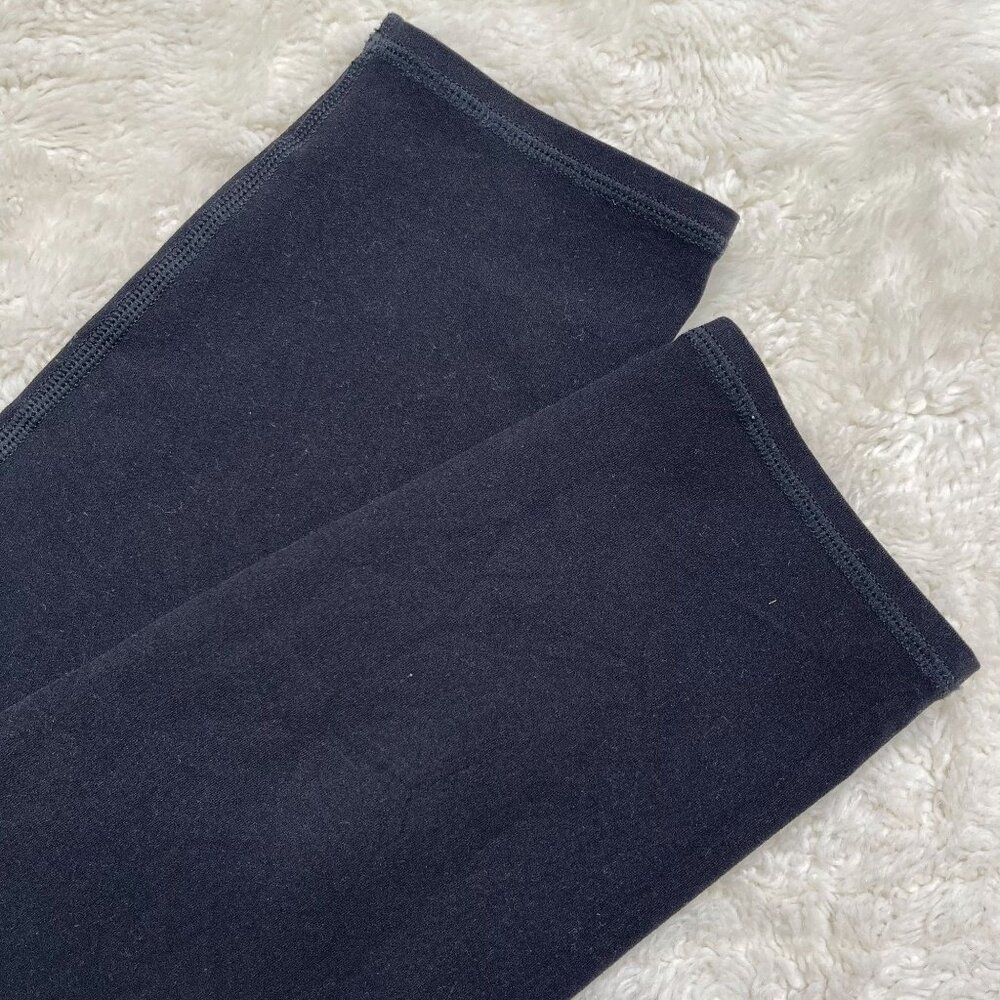 Alo Women's Black Mid-Rise Cropped Leggings Size Small - Picture 6 of 8